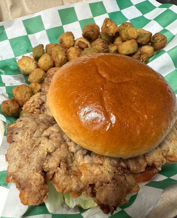 Chicken Fried Steak Sandwich